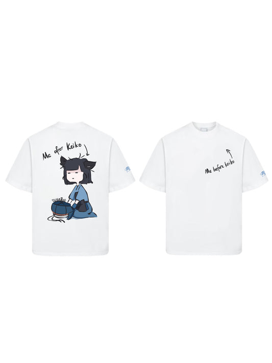 Kendo T-shirt | "After Keiko" cat ears