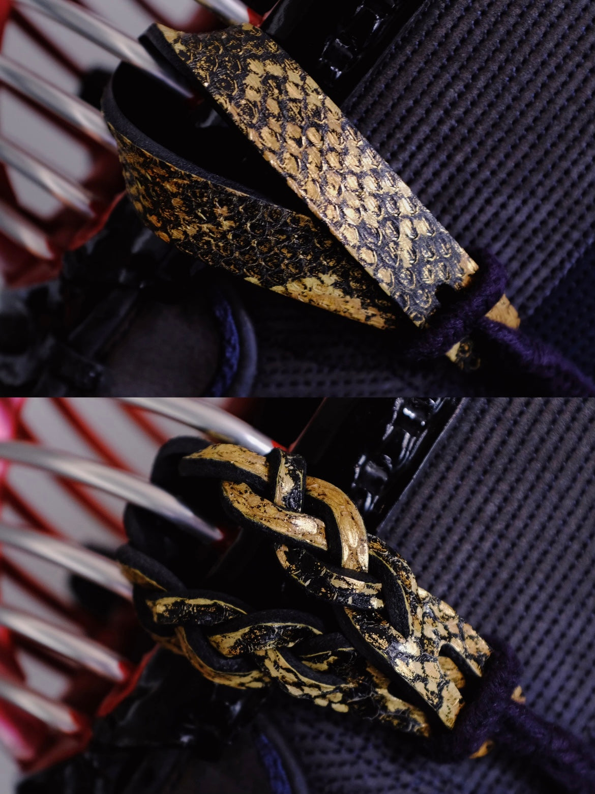 Kendo Chichigawa | Python Knit in goldnoir