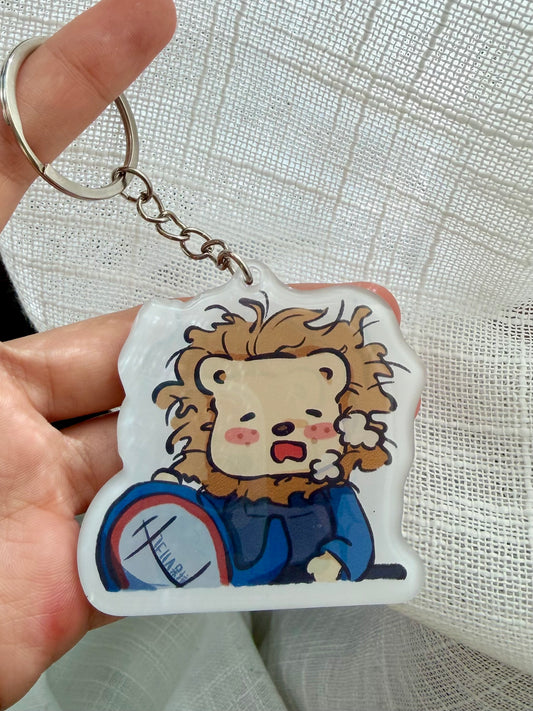 Character Keychain | "Lion Kenshi"