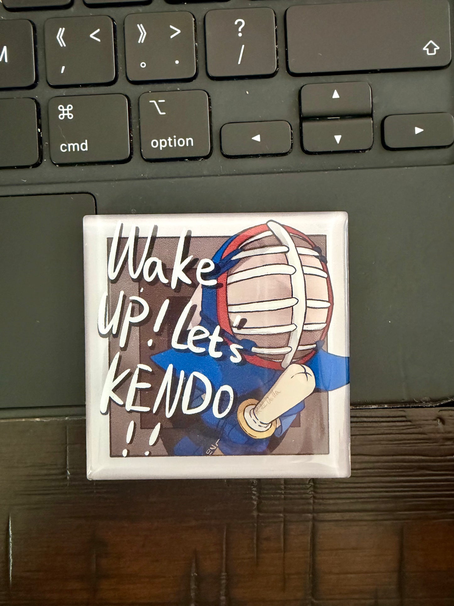 Kendo Magnet | "Wake Up! Let's Kendo! "