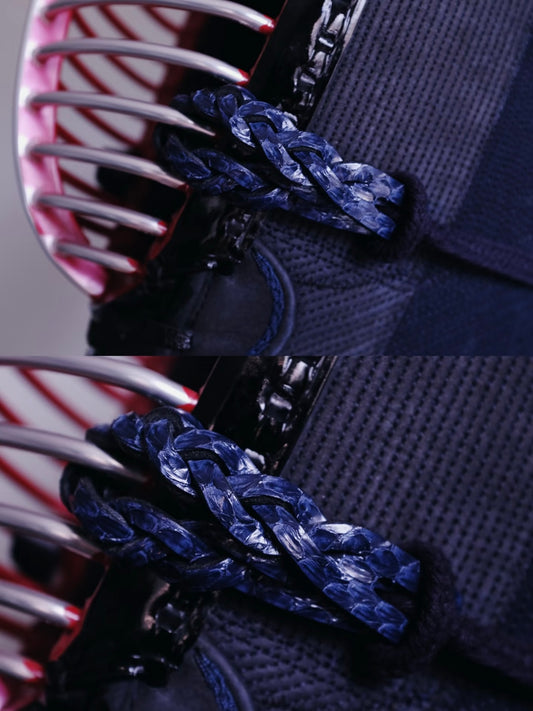 Kendo Chichigawa | Python Knit in blue