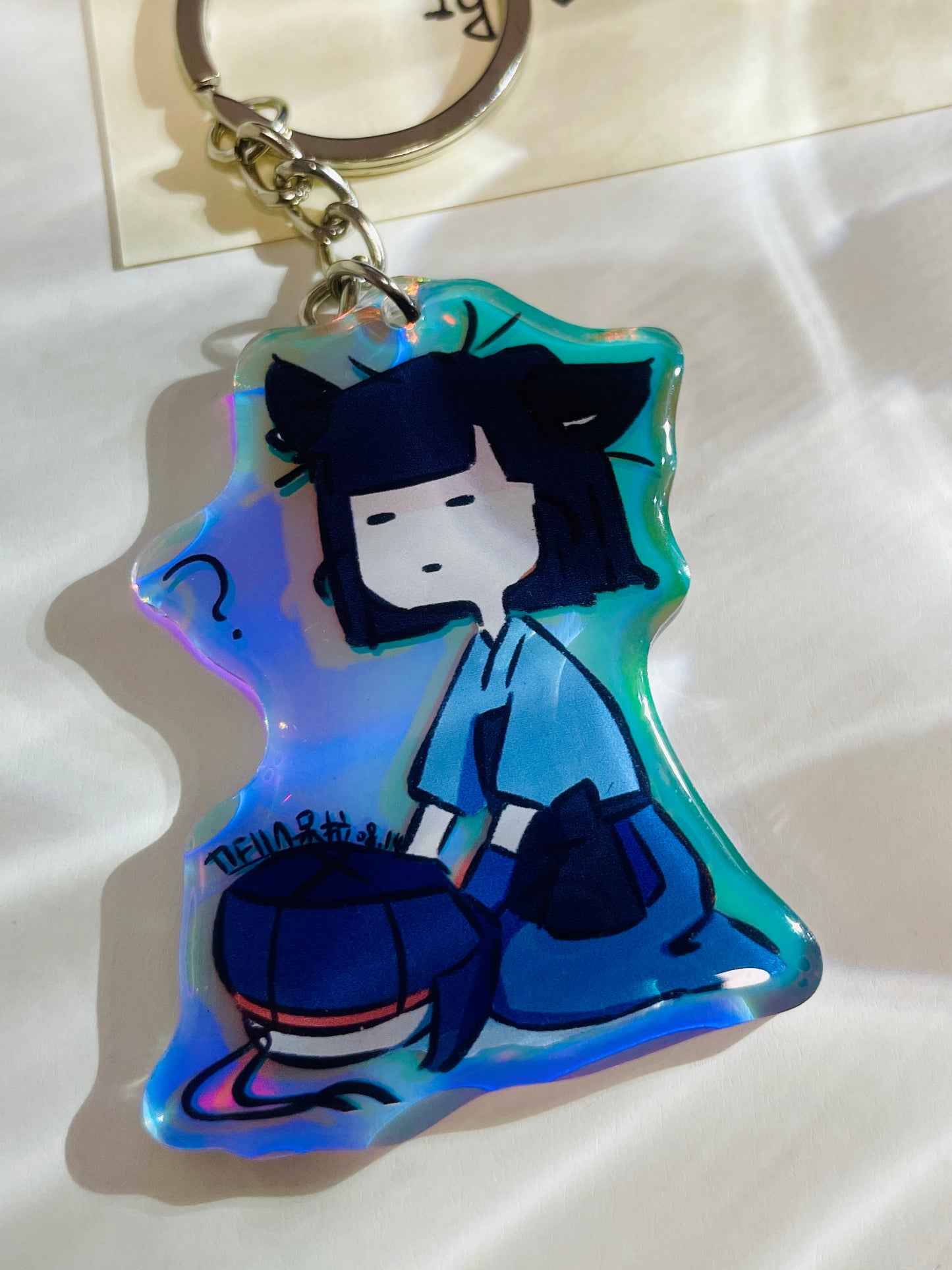 Kendo Keychain | "After Keiko" with cat ears