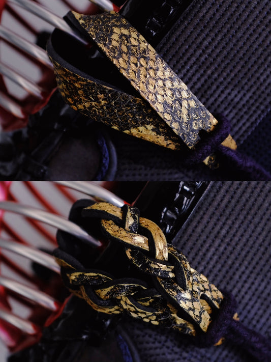 Kendo Chichigawa | Python Knit in goldnoir