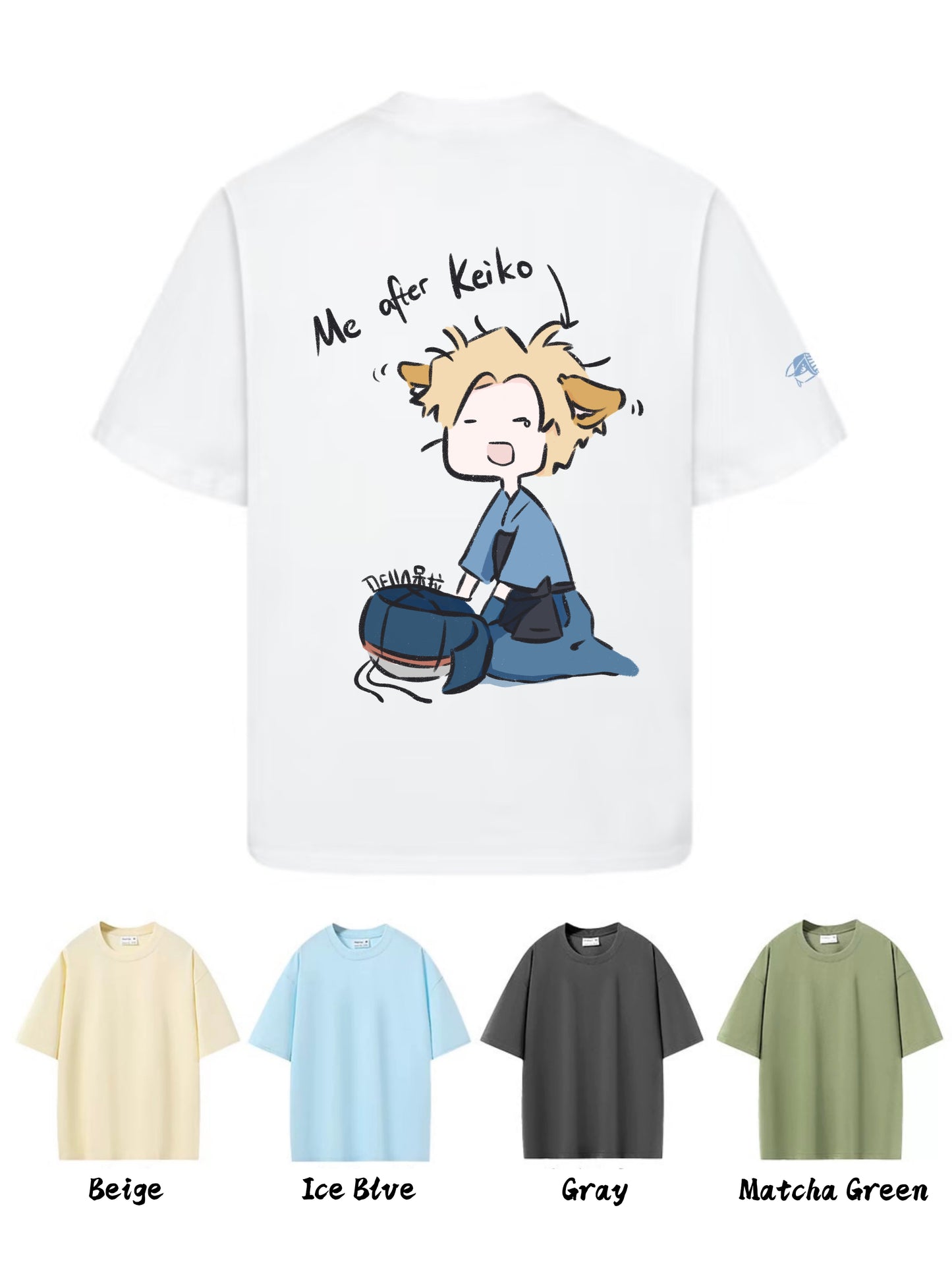 Kendo T-shirt | "After Keiko" golden ears