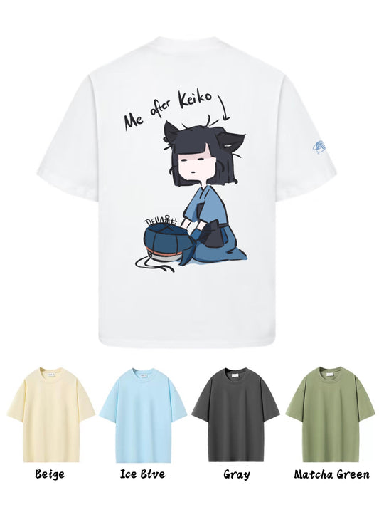 Kendo T-shirt | "After Keiko" cat ears
