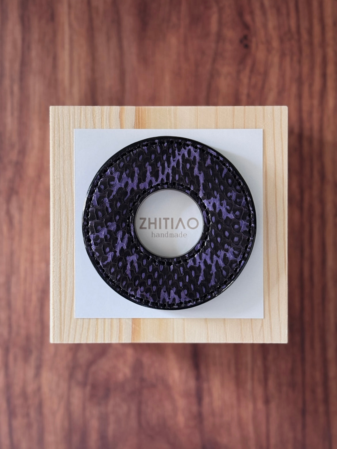 Kendo Tsuba | Python in Blackpurple
