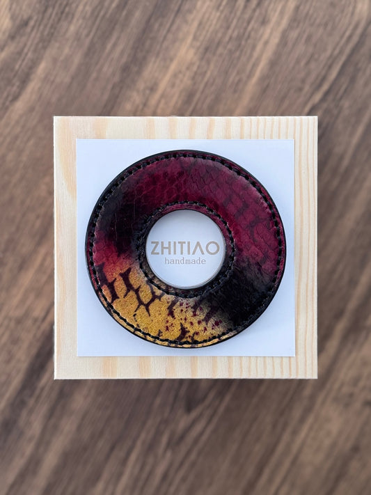 Kendo Tsuba | Python "RougeNoir"