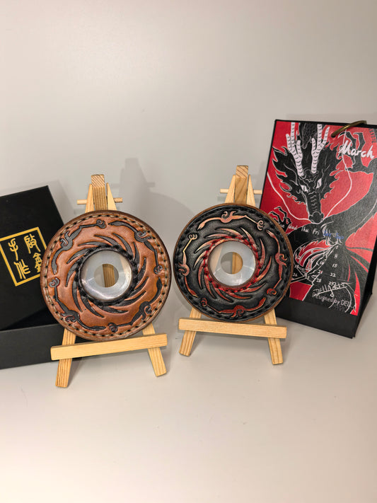 Kendo Tsuba&Dome 2-in-1 | "Solar Divine Bird"