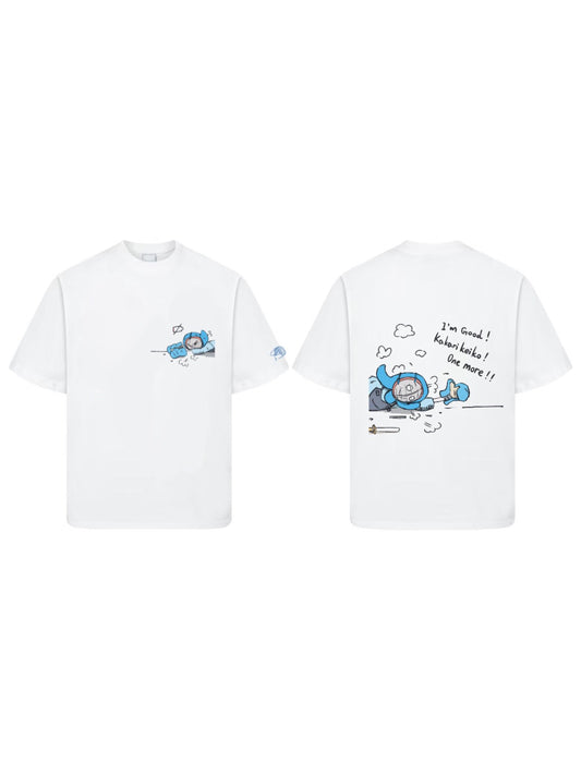 Kendo T-shirt | "Kakarikeiko One More!"