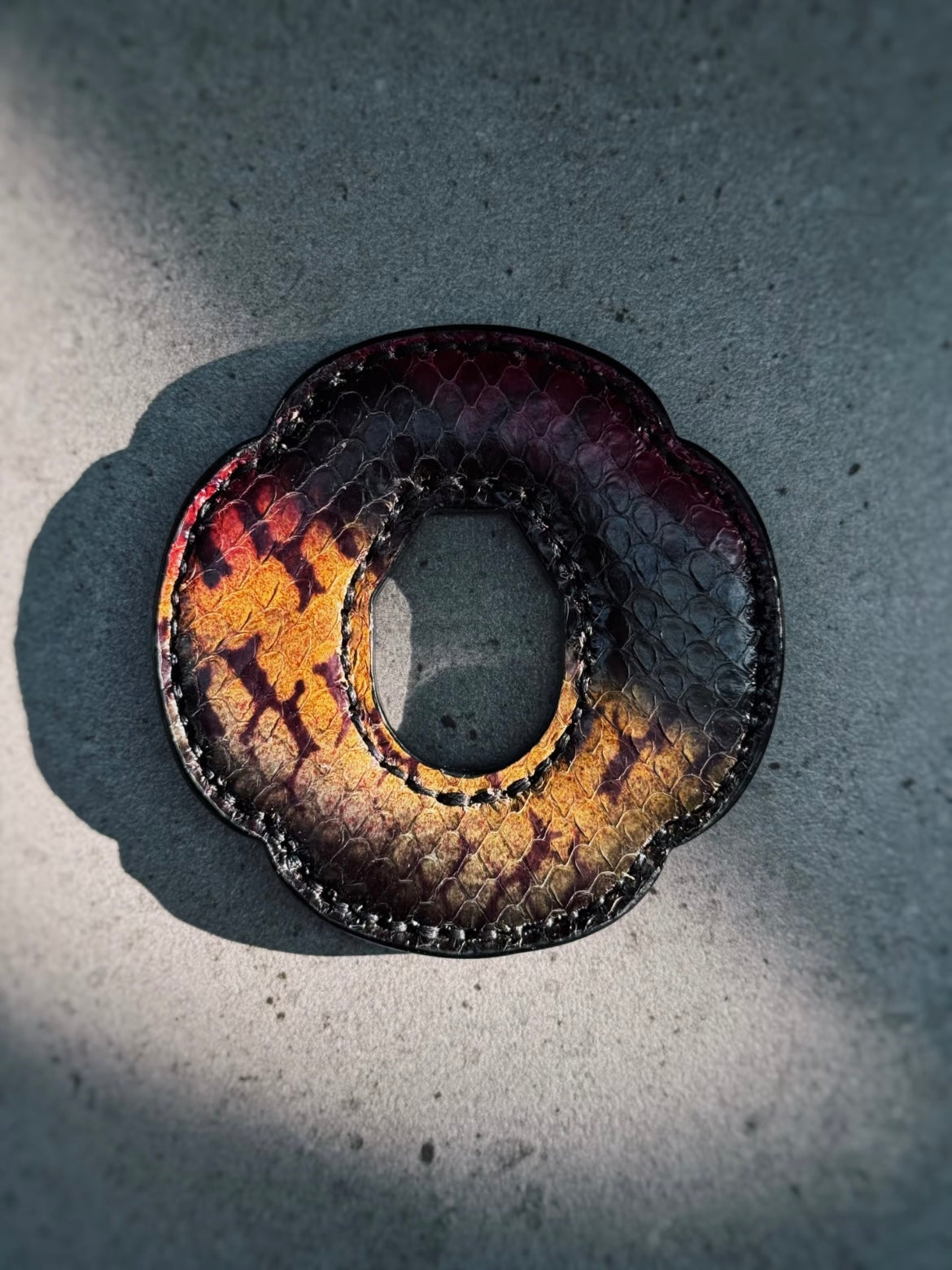 Kendo Tsuba for Bokuto | Python "RougeNoir"