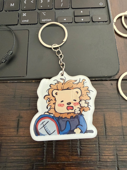 Character Keychain | "Lion Kenshi"