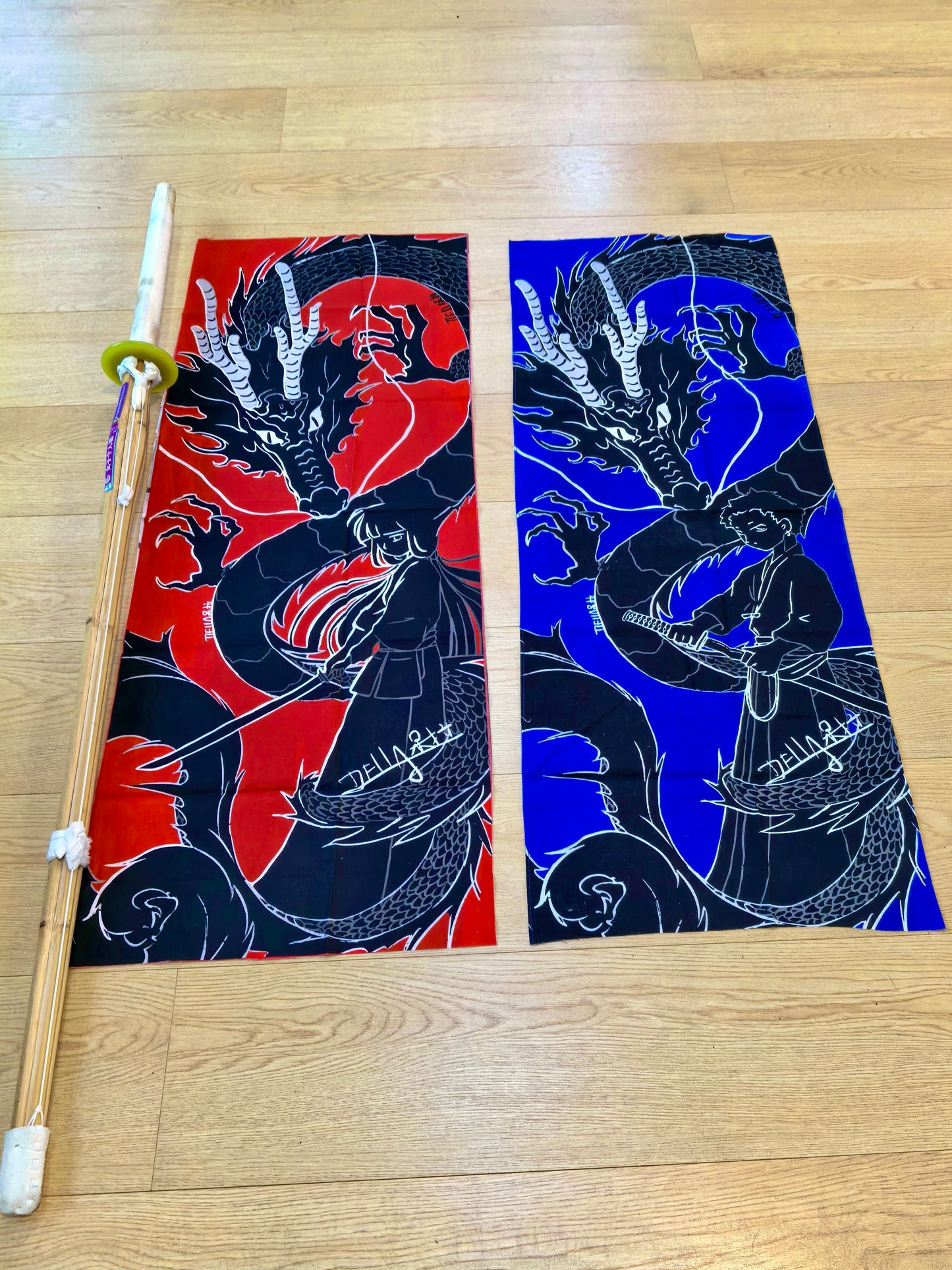 Kendo Tenugui | "Loong Kendoka"