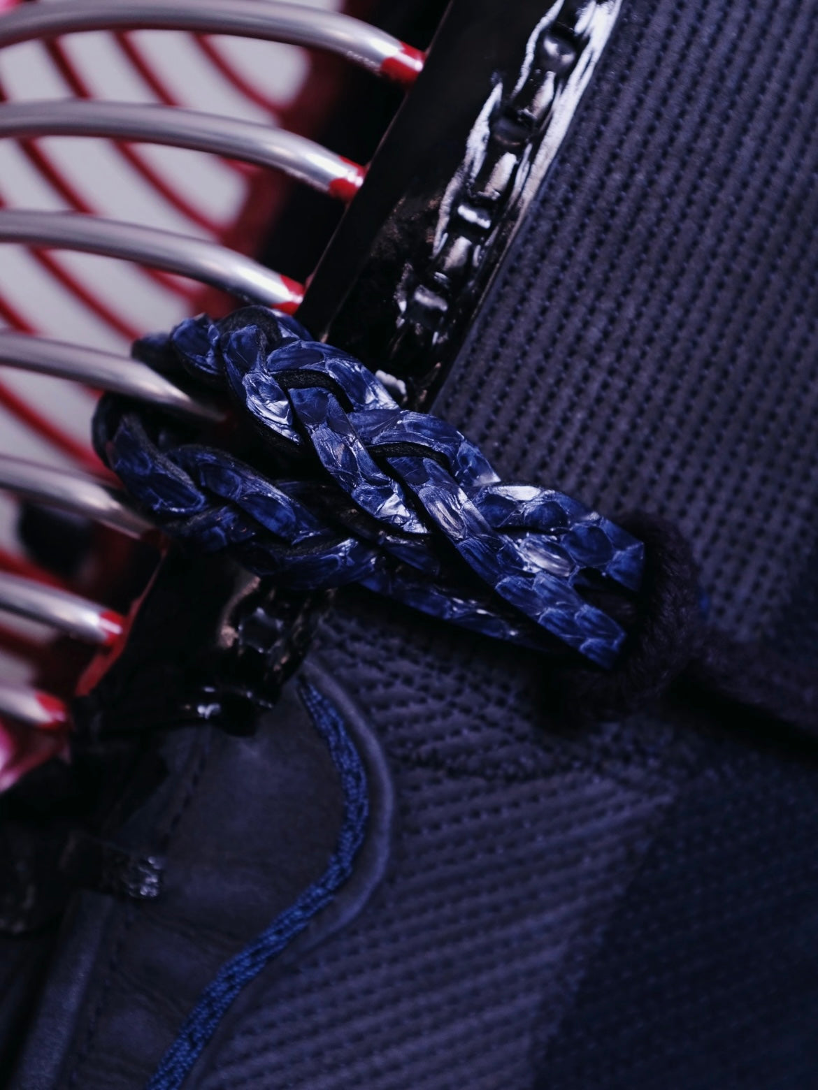 Kendo Chichigawa | Python Knit in blue