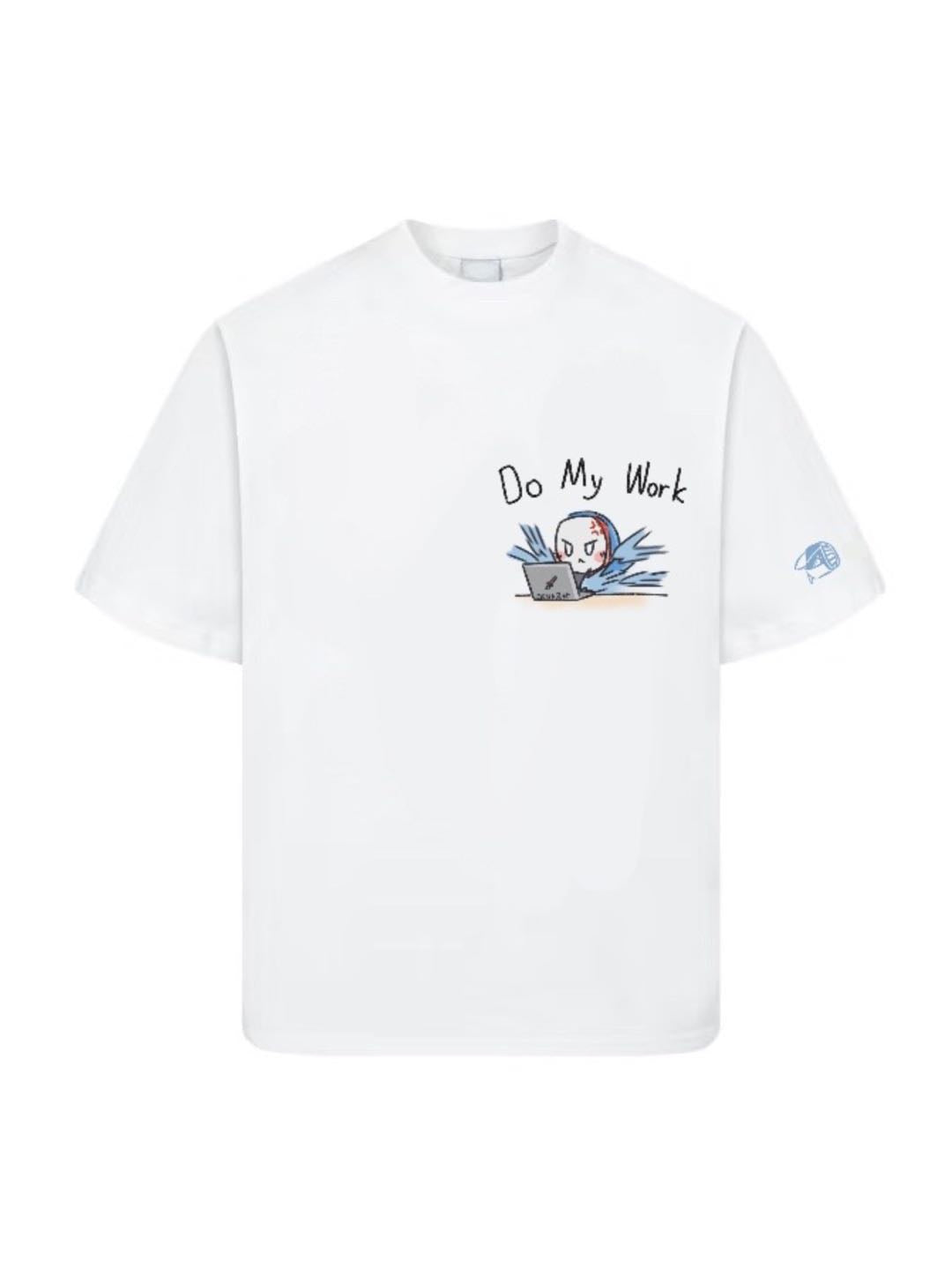 Kendo T-shirt "Kendo My Work" Illustrated by Della