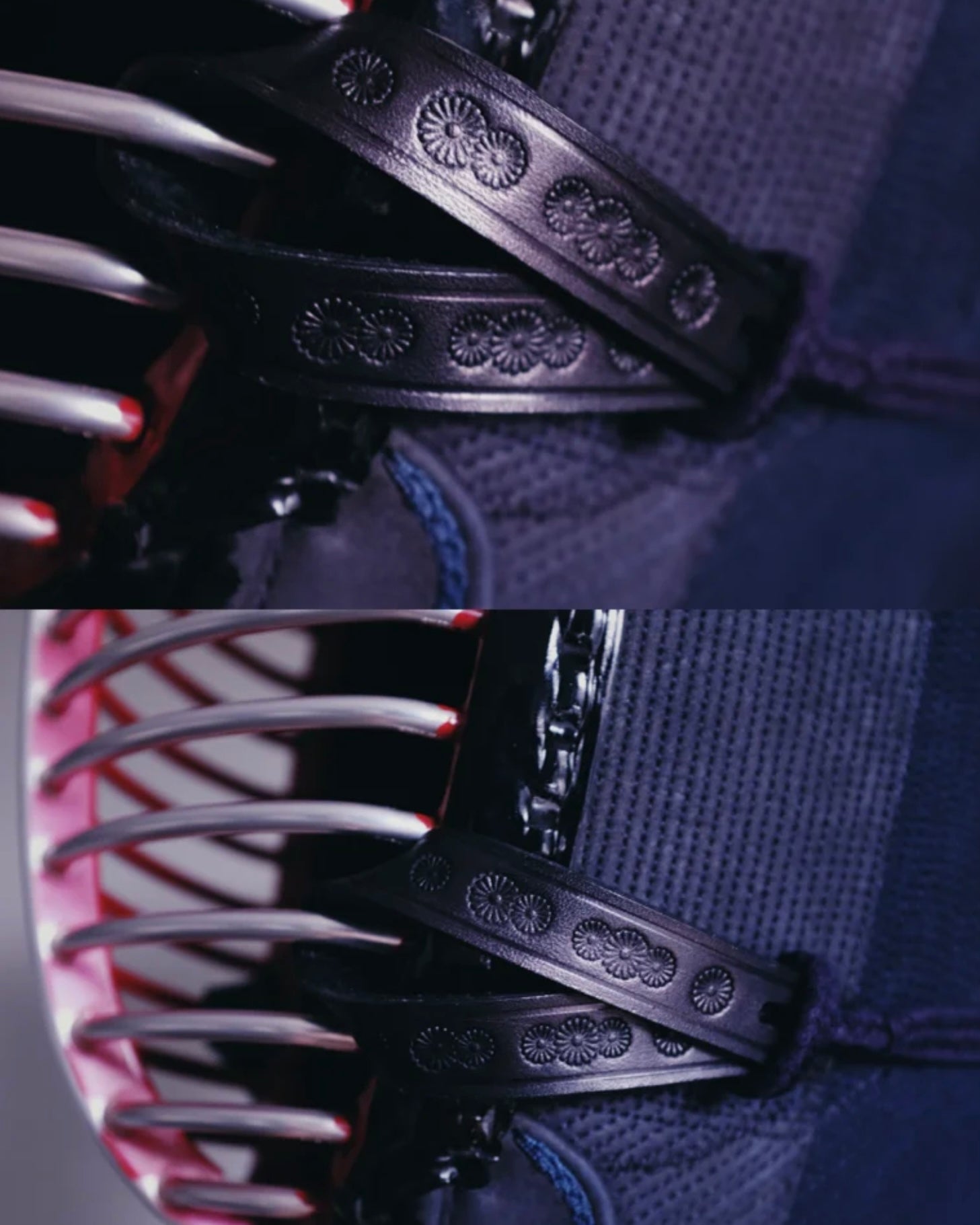 Kendo Men Chichigawa "Chrysanthemum" Handmade in Leather by ZHITIAO studio