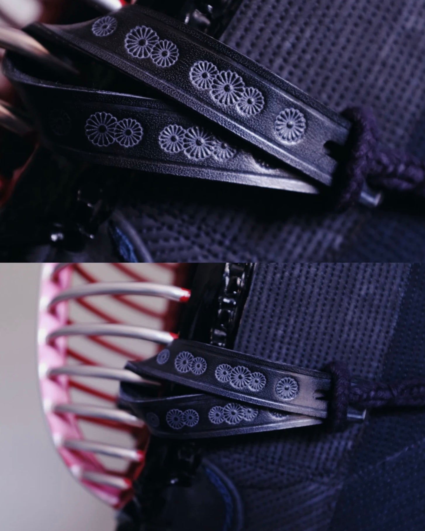 Kendo Men Chichigawa "Chrysanthemum" Handmade in Leather by ZHITIAO studio