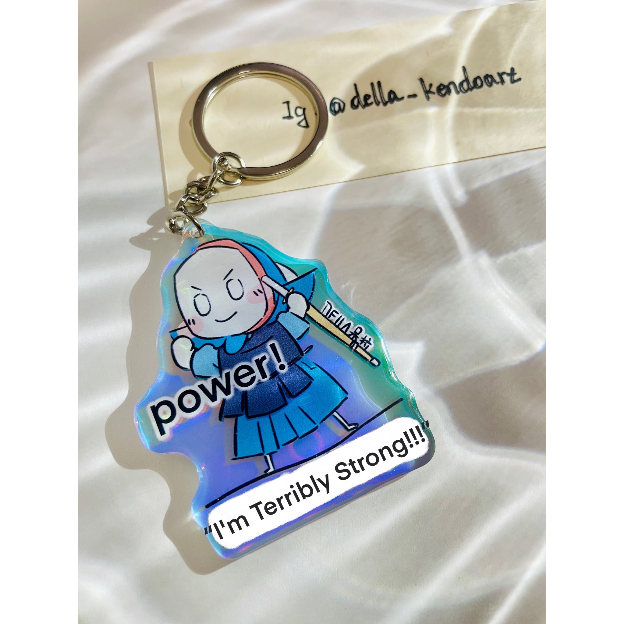 Kendo Illustrated Keychain Collection All Draw by Della