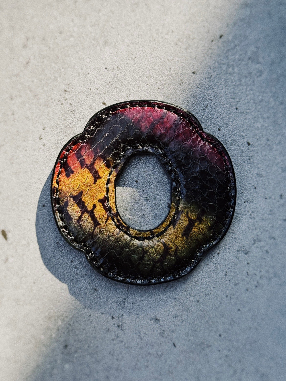 Kendo Tsuba for Bokuto | Python "RougeNoir"