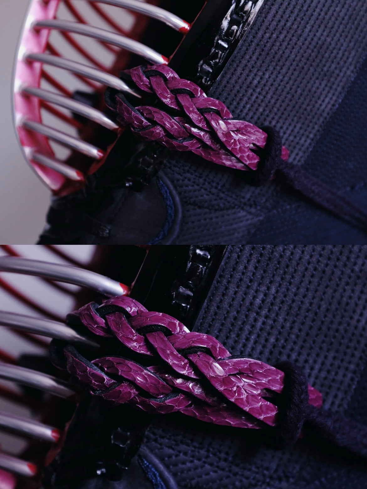Kendo Chichigawa | Python Knit in purple