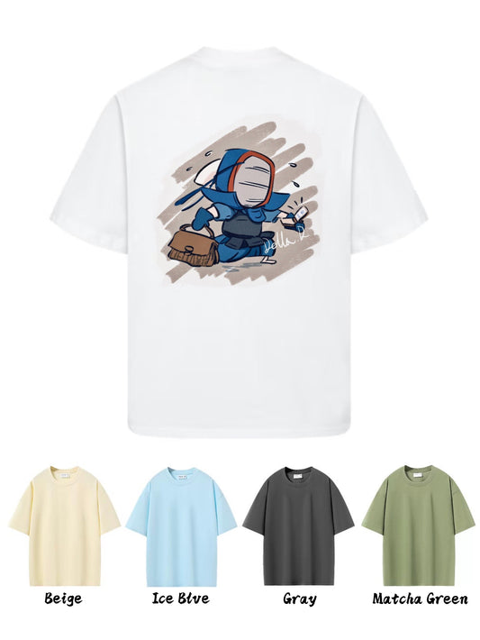 Kendo T-shirt | "Kendoka who Always Busy"