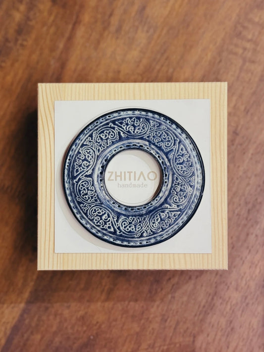 Kendo Tsuba | "Lonicera Maackii"
