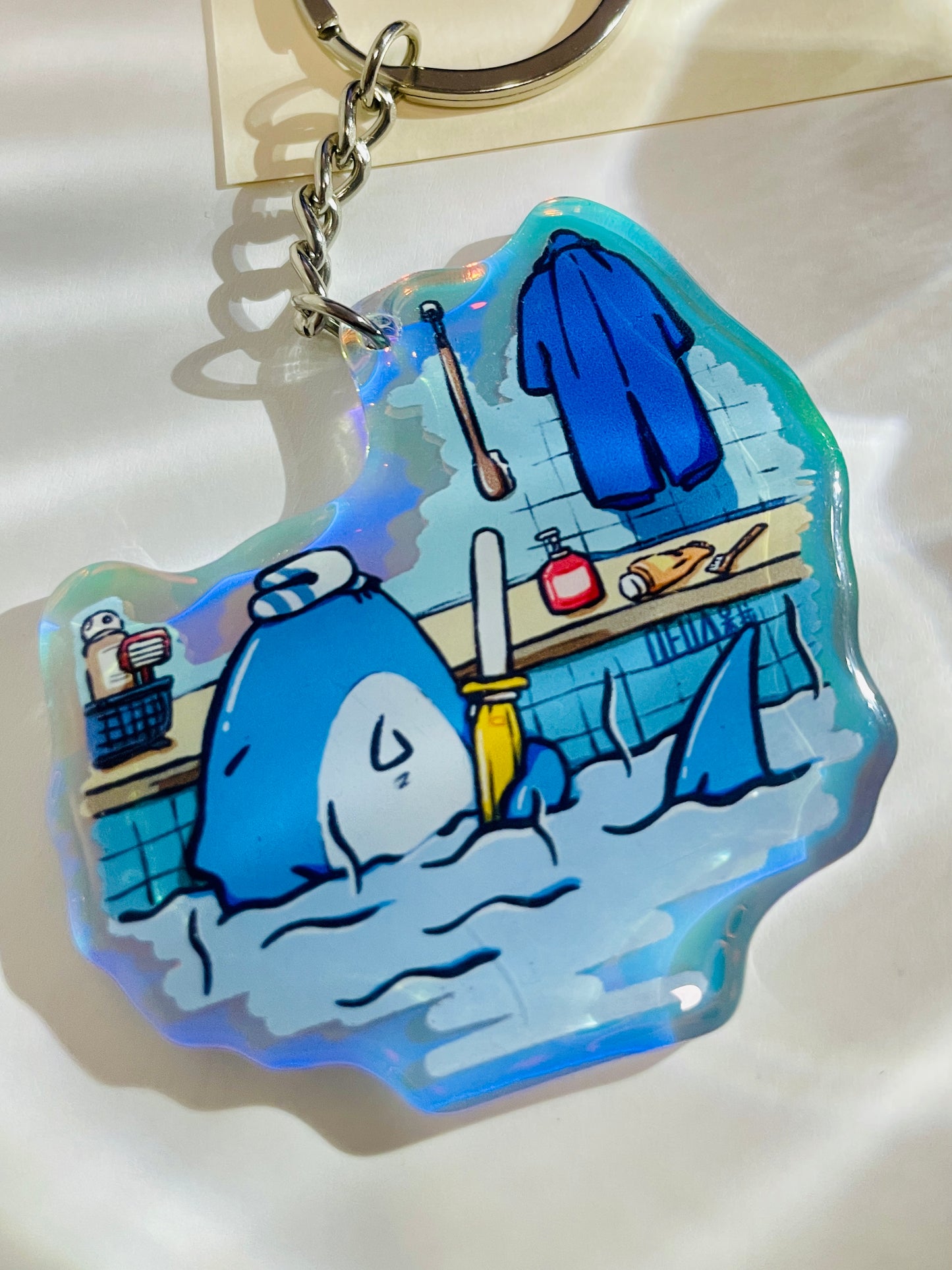 Kendo Keychain | "Kendo Shark"