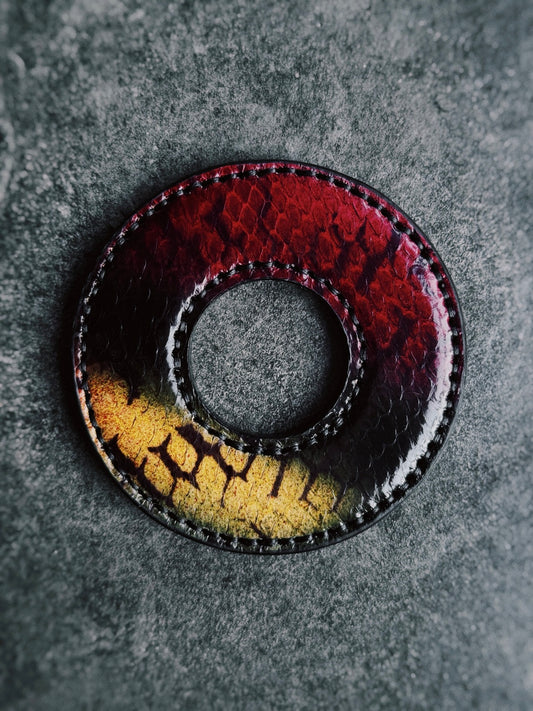 Kendo Tsuba | Python "RougeNoir"