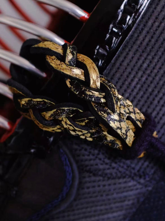 Kendo Chichigawa | Python Knit in goldnoir